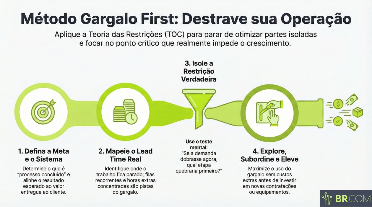 Método Gargalo-First: Destrave sua operação